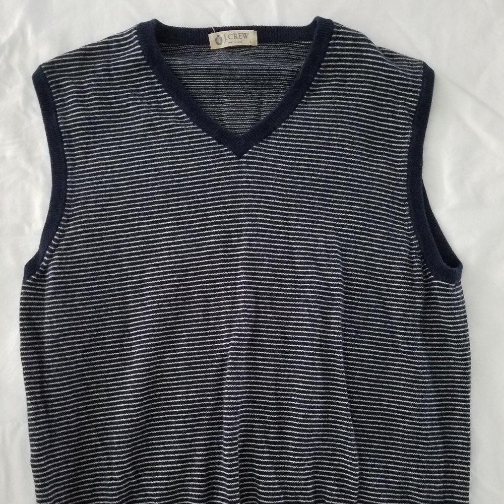Mens' J Crew Sweater Vest Size L